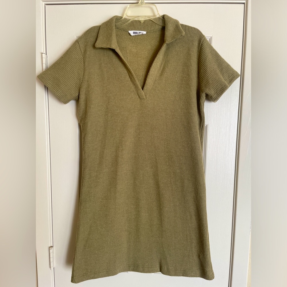 Double Zero Knit Green Dress, size Mystical Medium